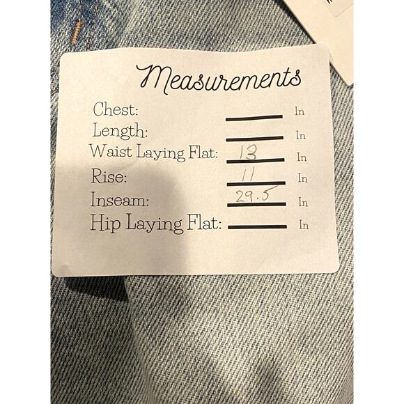 NWT Pistola Presley Relaxed Distressed High Rise Roller Jeans 26 Hibiscus Blue - Picture 8 of 14